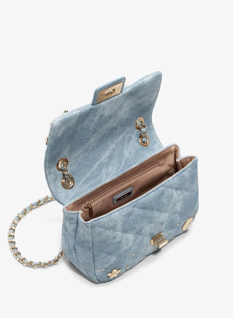 ALDO blue SEADREAM Charm Detail Crossbody Bag for Women | Best Price UAE