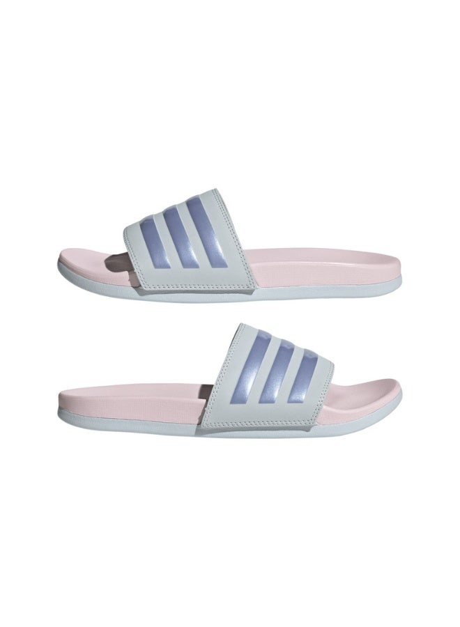 Adidas Adilette Comfort Blue Sportswear Slides For Women 4  - Image 1