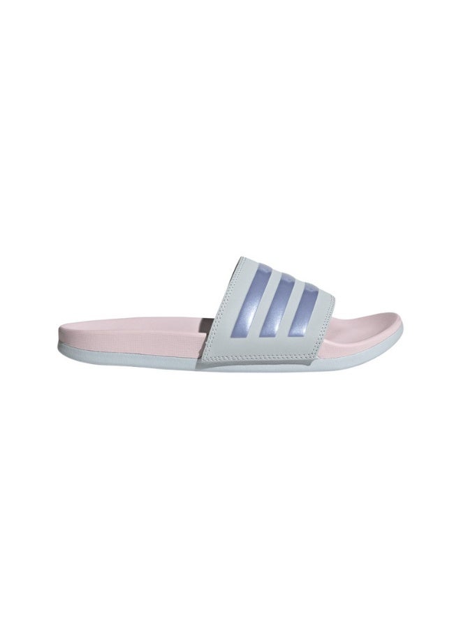 Adidas Adilette Comfort Blue Sportswear Slides For Women 4  - Image 3