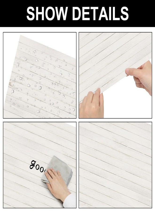PerKoop 2 Roll White Wood Bulletin Board Paper 3.9" x 12ft Non Woven Bulletin Background Wallpaper Fade Resistant Board Roll Decoration for Arts Crafts Office School Classroom - Image 3