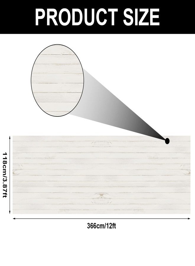PerKoop 2 Roll White Wood Bulletin Board Paper 3.9" x 12ft Non Woven Bulletin Background Wallpaper Fade Resistant Board Roll Decoration for Arts Crafts Office School Classroom - Image 2