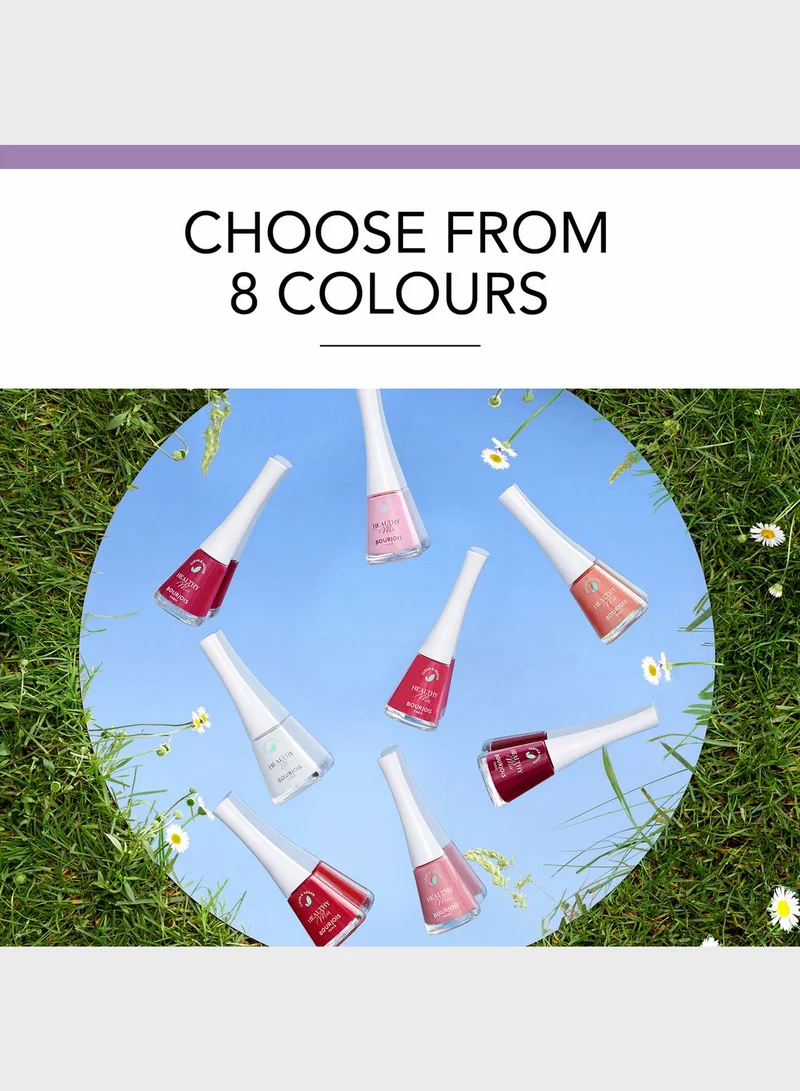 BOURJOIS PARIS Healthy Mix Vegan Nail Polish, – 250 – Berry Cute, 9ml