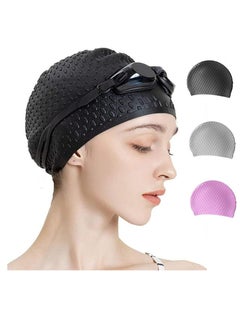 Silicone Swim Cap With High Performance Material And Hydrodynamic Shape One Size Fits All For Adults