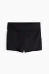 اتش اند ام Foldover-waist mini shorts