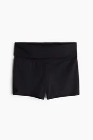 اتش اند ام Foldover-waist mini shorts