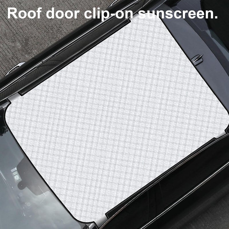 Car Sunroof Cover | Car Top Ice Snow Protection Supplies,Sun Protection Roof Cover | for SUVs RVs Accessories Sleeping Camping Road Trips Travel - Image 5