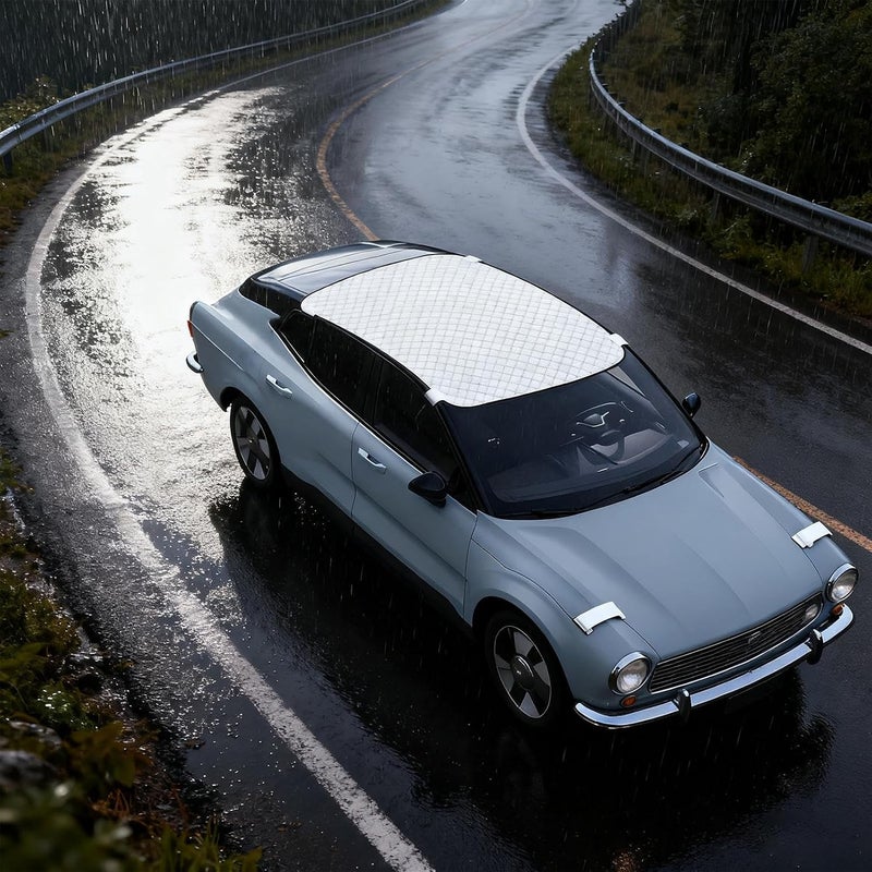 Car Sunroof Cover | Car Top Ice Snow Protection Supplies,Sun Protection Roof Cover | for SUVs RVs Accessories Sleeping Camping Road Trips Travel - Image 3
