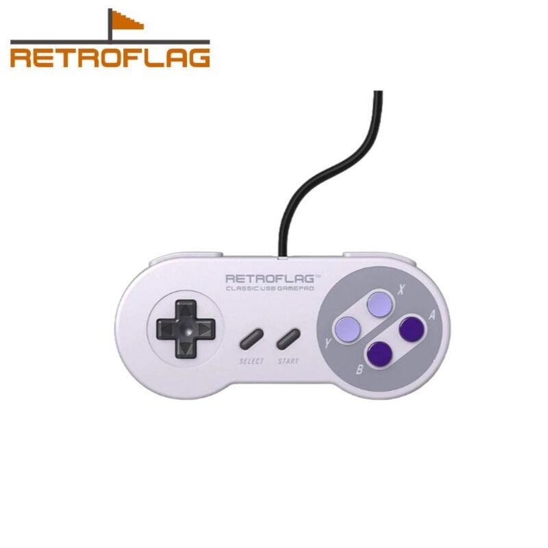 Retroflag SuperPi Case-U with Classic SFC Style Wired USA Gamepad Controller - Image 2