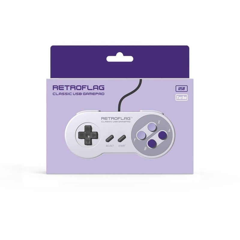Retroflag SuperPi Case-U with Classic SFC Style Wired USA Gamepad Controller - Image 3
