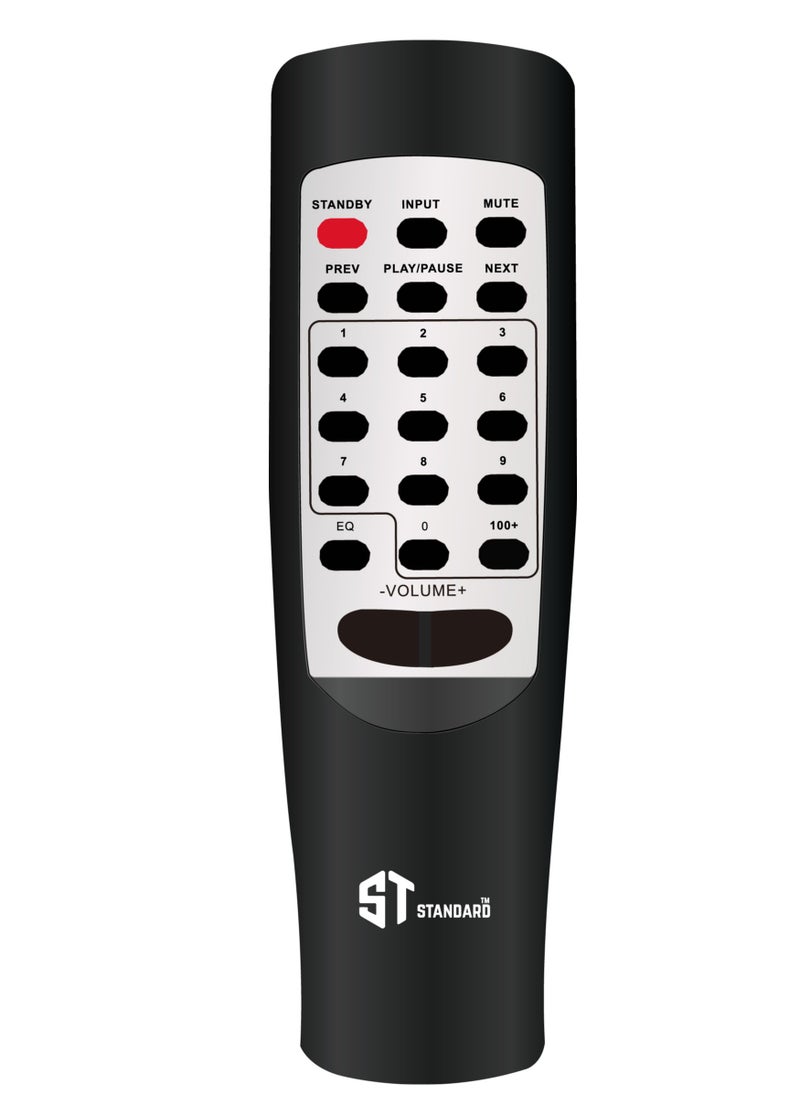 Standard - Speaker Standard 2.1 ROAR 6400 Power 64 Watt illuminated multimedia speaker Optical Cable - Aux - Bluetooth - Usb - Sd card - Radio - Led Screen - Remote - Full Function - Image 1