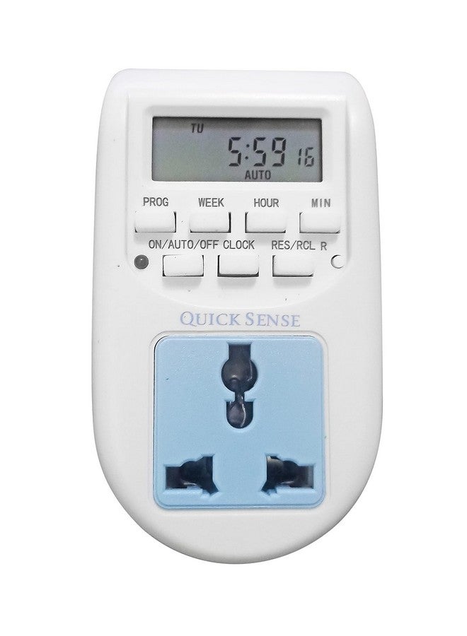 Quick Sense (Qs-T1): Digital Programmable Electronic Timer for Mobile and Laptop Charging, Lighting Control (6 Pcs Pack) - Image 3