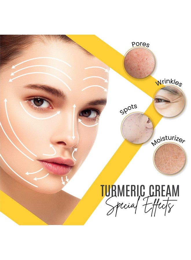 DERMAXGEN Turmeric Face Cream + 30% Vitamin C Glow Boosting Moisturizer & Skin Repairing, Hydrating with Organic Ingredients Anti-Aging Facial Cream, Normal, Dry, Oily & Combination Skin - 1.7 FL OZ - Image 5