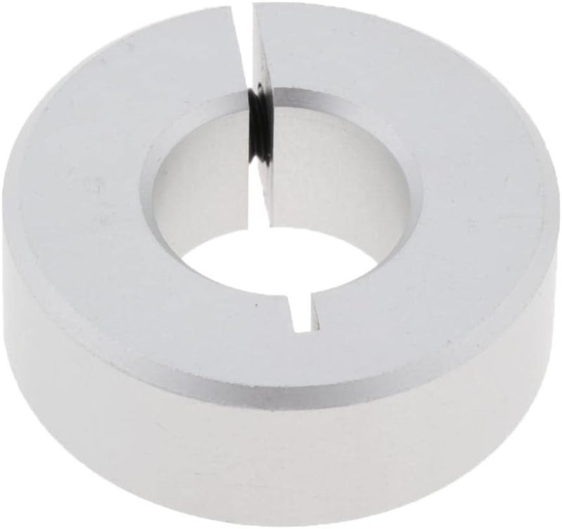 كلاراكو طوق إيقاف حلقي من الألومنيوم بأحجام 10 مم، 13 مم، 16 مم، 22 مم، 28 مم، لتحديد عمق عمود مثقاب الحفر، فضي اللون، يدوم طويلاً، 16 مم - Image 4