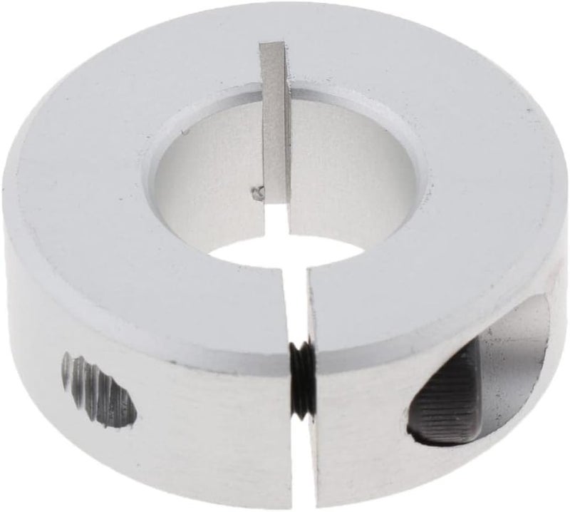 كلاراكو طوق إيقاف حلقي من الألومنيوم بأحجام 10 مم، 13 مم، 16 مم، 22 مم، 28 مم، لتحديد عمق عمود مثقاب الحفر، فضي اللون، يدوم طويلاً، 16 مم - Image 5