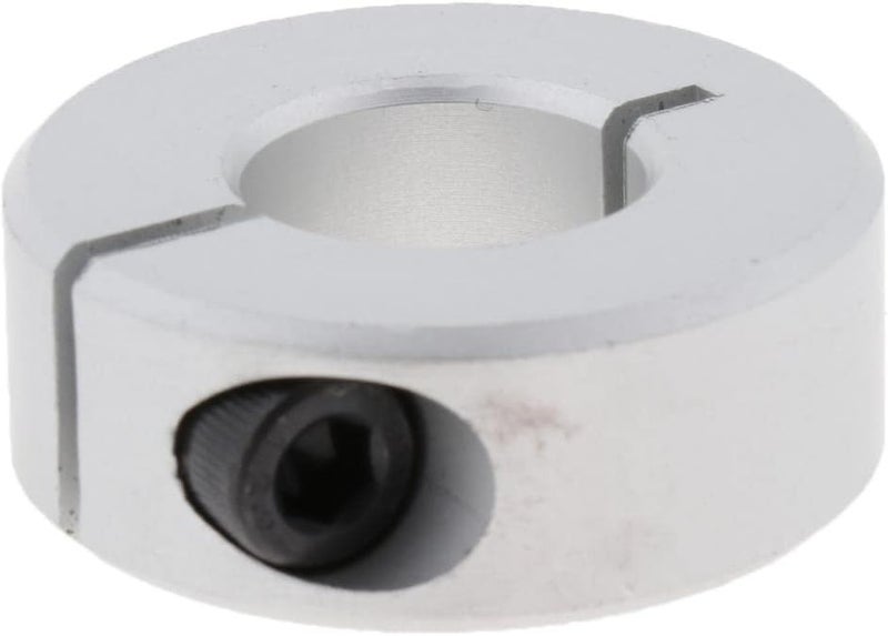 كلاراكو طوق إيقاف حلقي من الألومنيوم بأحجام 10 مم، 13 مم، 16 مم، 22 مم، 28 مم، لتحديد عمق عمود مثقاب الحفر، فضي اللون، يدوم طويلاً، 16 مم - Image 3