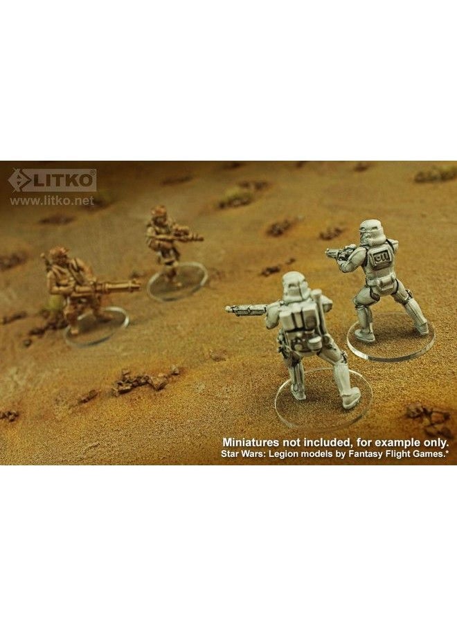 LITKO - Sw: Legion 27Mm Circular Bases 1.5Mm Clear (25) - Image 1