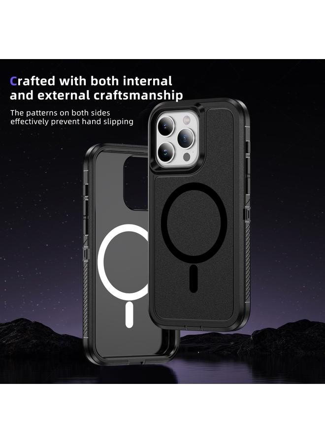 زبون جراب لهاتف iPhone 12 Pro Max Guard Magsafe بحلقة مغناطيسية غير لامعة - Image 3