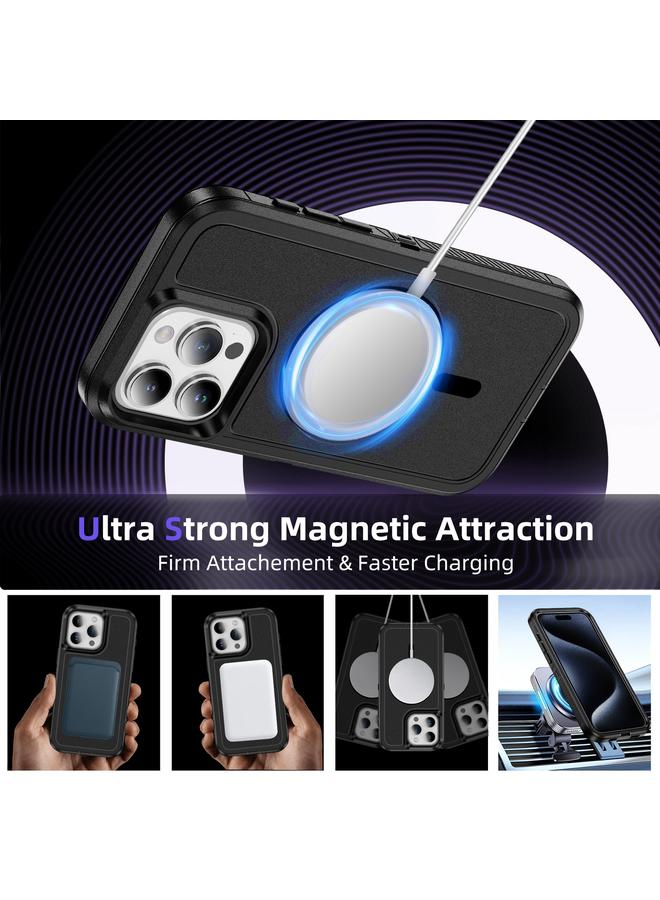 زبون جراب لهاتف iPhone 12 Pro Max Guard Magsafe بحلقة مغناطيسية غير لامعة - Image 4