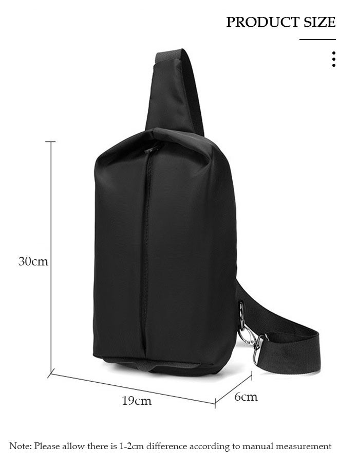 DUNISO Sling Bag for Men and Women Waterproof Crossbody Bag Packs Purses Chest Bags with Adjustable Shoulder Belt Anti-theft Crossbody Shoulder Bag for Travel Sport Camping Traveling - Image 2