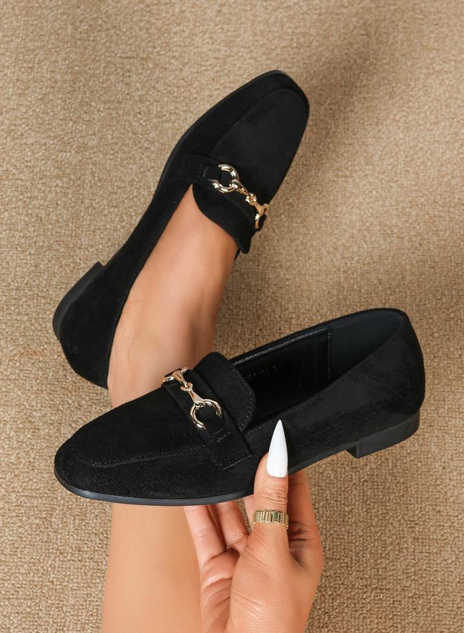 سنيك ايه بيك لوفرز ستايلي بتفاصيل إبزيم - Image 5