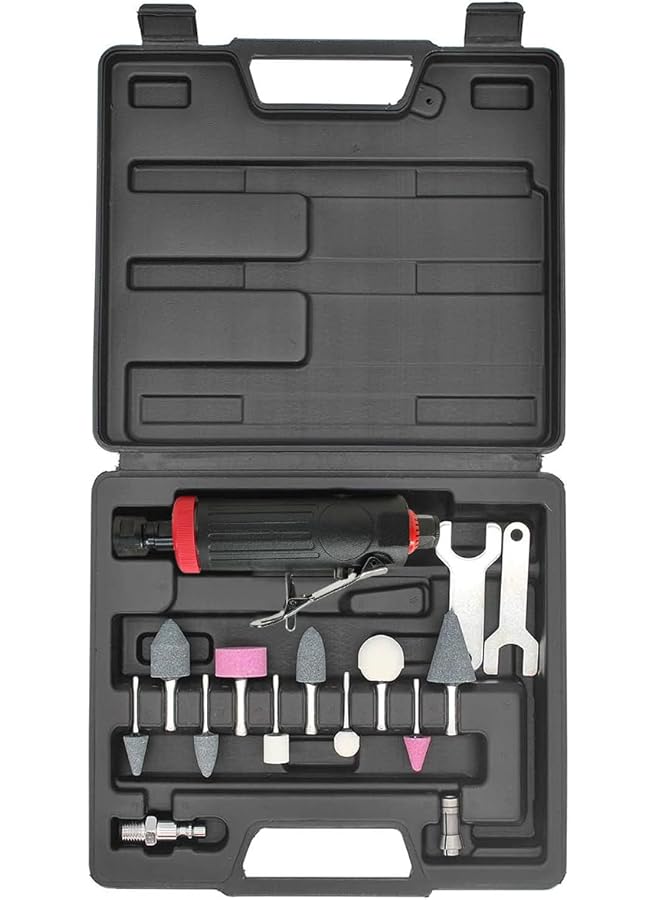 Rd F2011 Professional Pneumatic Die Grinder – 1 4 Inch Collet 6Mm Air Powered Tool 22000 Rpm For Precision Grinding And Polishing - Image 3