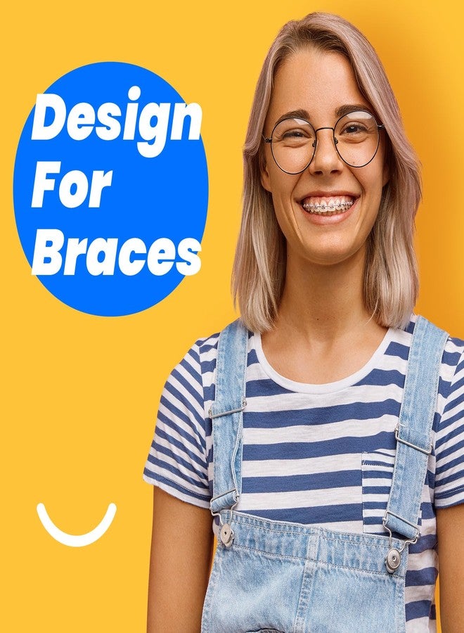 COCOBURI Orthodontic Flossers for Braces-Individually Wrapped Ortho Dental Floss Picks for Adults & Kids-Unflavored-Fits Under Arch Wire-Designed for Braces-Floss Singles Bag-40 Count - Image 4