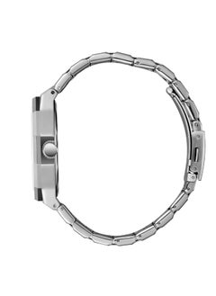 Lee Cooper ساعة لي كوبر للرجال، عرض متعدد الوظائف وحزام معدني - LC08018.390، فضي  - Image 3