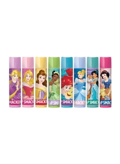 Lip Smacker Disney Princess Flavored Lip Balm Party Pack 8 Count Clear For Kids  - Image 3