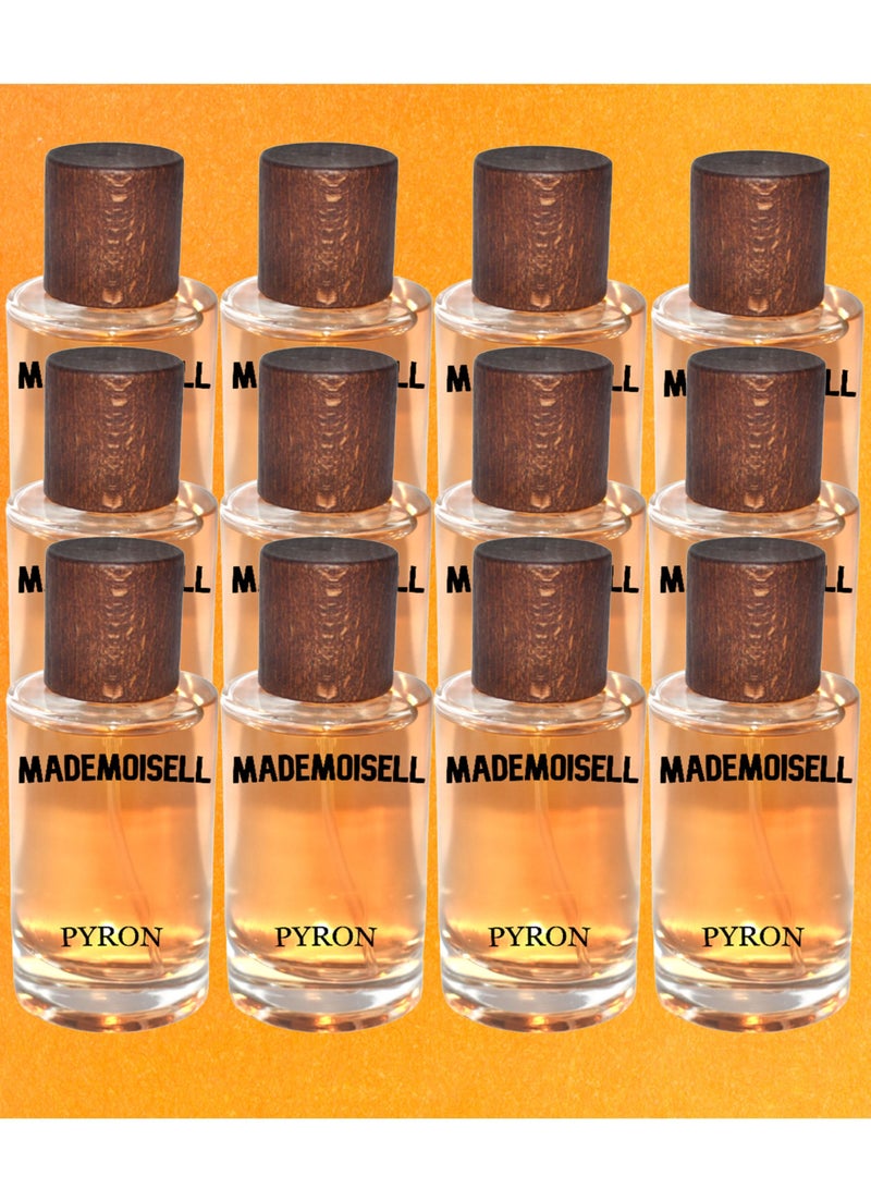 PYRON 12 Pieces MadeMoisell Perfume For Women 50 Ml EDP - Image 1