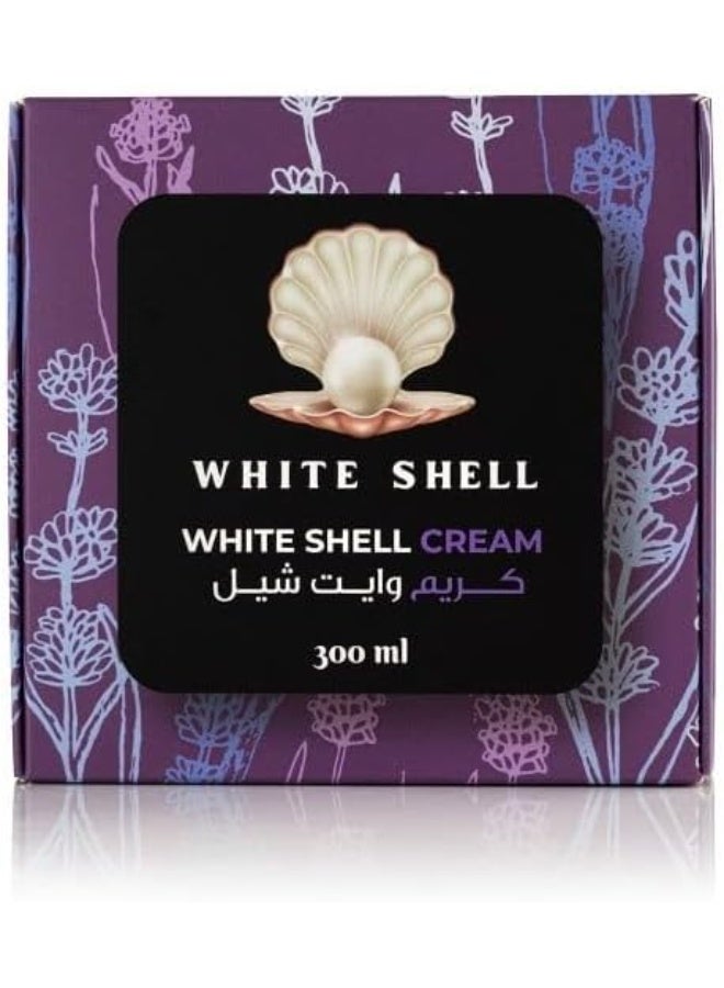 وايت شيل كريم وايت شيل 300 مل لتفتيح وترطيب وتقشير لطيف للعناية اليومية بالبشرة - Image 2