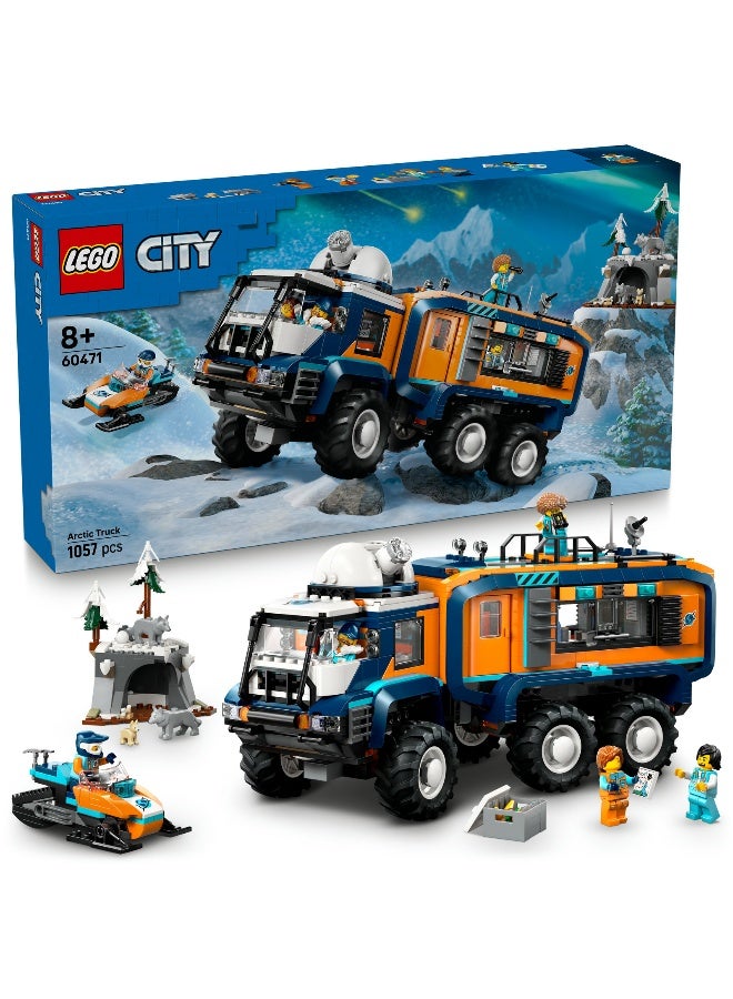 LEGO مجموعة بناء شاحنة مختبر العلوم لاستكشاف القطب الشمالي من LEGO City 60471 (1064 قطعة) - Image 1