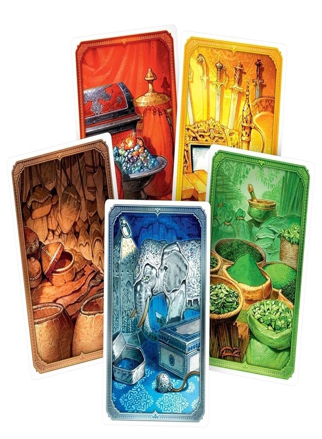 LEROKAS Jaipur - 2 Player Strategy Board Game | Buy, Sell & Build Wealth in Rajasthan Markets | Fun Family Game (Ages 10+) - Image 2