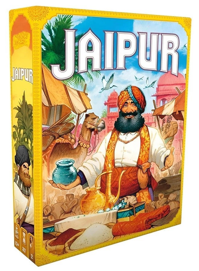 LEROKAS Jaipur - 2 Player Strategy Board Game | Buy, Sell & Build Wealth in Rajasthan Markets | Fun Family Game (Ages 10+) - Image 1