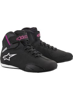 Alpinestars Alpinestars Stella Sektor Womens Motorbike Boots Black Fuchsia  - Image 1