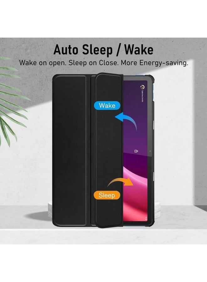 Robustrion Cover for Lenovo Tab P11 2nd Gen 11.5 inch Cover Case, Flip Stand Cover Case for Lenovo P11 2nd Generation Tablet 11.5 inch (ZABG0285IN) TB-350FU [Supports Auto Sleep Wake] - Black - Image 3