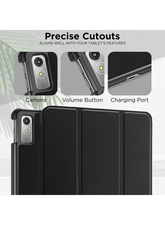 Robustrion Cover for Lenovo Tab P11 2nd Gen 11.5 inch Cover Case, Flip Stand Cover Case for Lenovo P11 2nd Generation Tablet 11.5 inch (ZABG0285IN) TB-350FU [Supports Auto Sleep Wake] - Black - Image 4