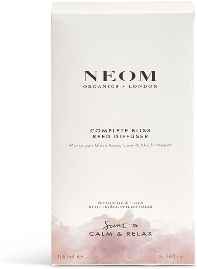 Neom Complete Bliss Luxury Reed Diffuser 100ml - Image 4