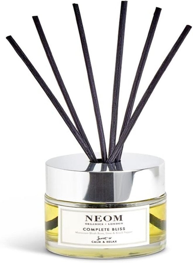 Neom Complete Bliss Luxury Reed Diffuser 100ml - Image 1