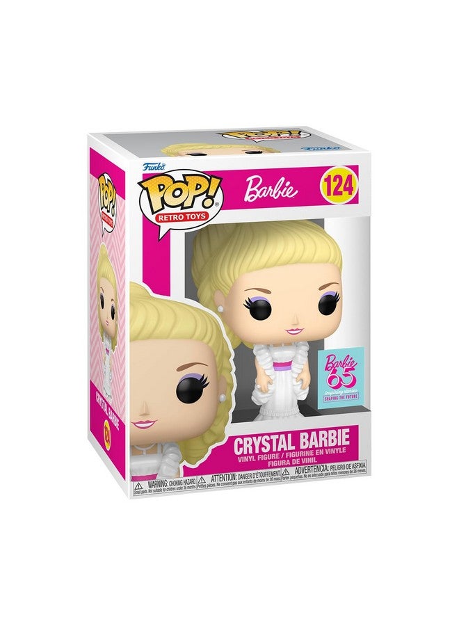 Funko POP! Retro Toys: Barbie - Crystal Barbie - Glitter - Collectable Vinyl Figure - Gift Idea - Official Merchandise - for Kids & Adults - Ad Icons Fans - Model Figure for Collectors and Display - Image 1