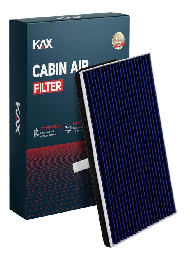 KAX فلتر هواء المقصورة الممتاز من KAX، طراز CF8392A، بديل لسيارات شيفروليه إمبالا 2000-2013، وسينشري، وجراند بريكس، ولاكروس، ومونت كارلو، وإمبالا ليميتد، وريغال، وإنترج، يتميز بقدرة امتصاص عالية بفضل الكربون النشط المُحسّن. - Image 1