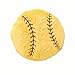 OPHRBU Baseball Sports Pillow Fluffy Soft Throw Pillow Toy 14 Durable Sport Basketball Plush ToysPlush Pillow Toys Gift for Kids Boy Girls Children Room DecorationYellow - Image 2