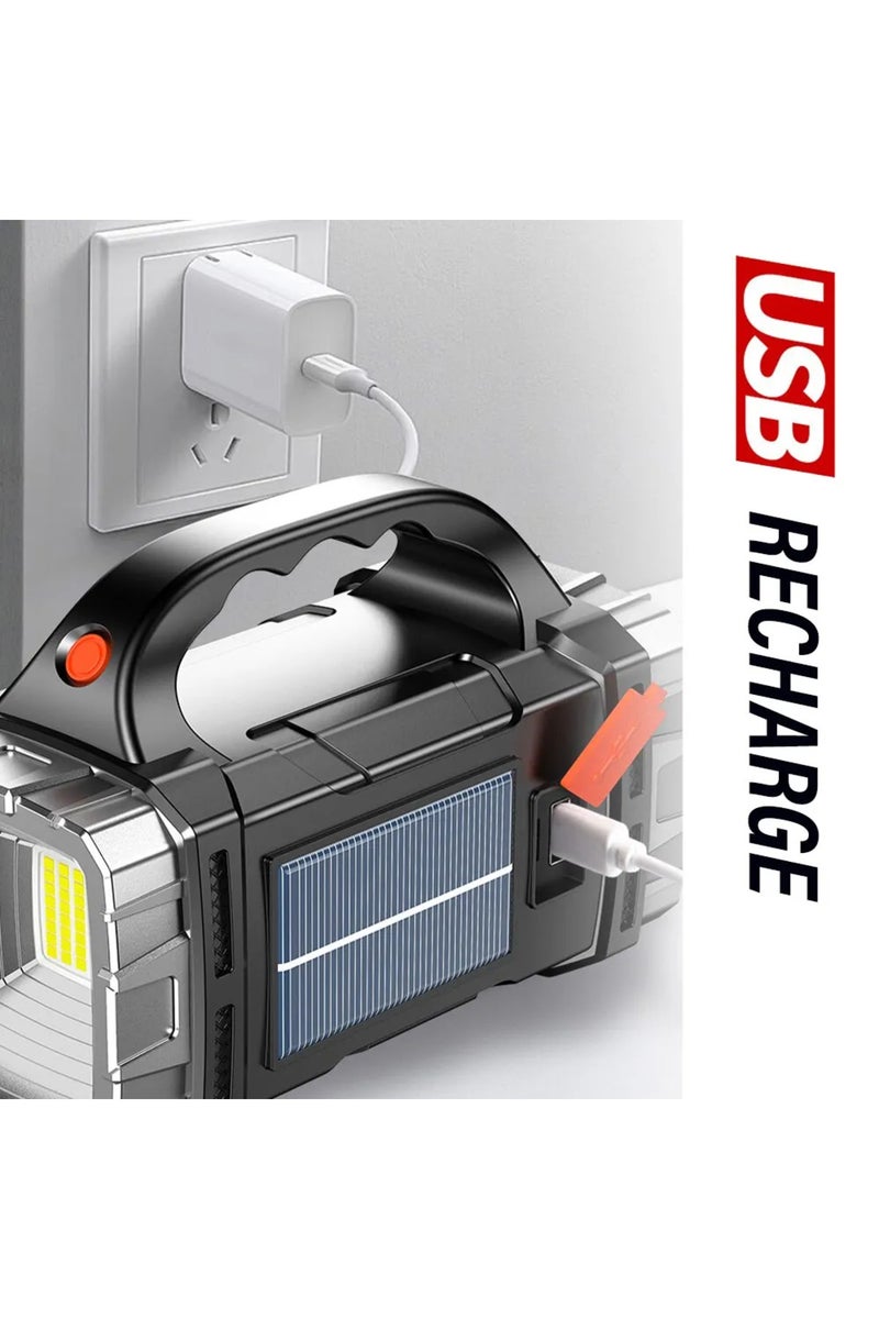 erorex 18650 Silver Cold White Multifunctional portable light strip side light waterproof multiple lighting - Image 4