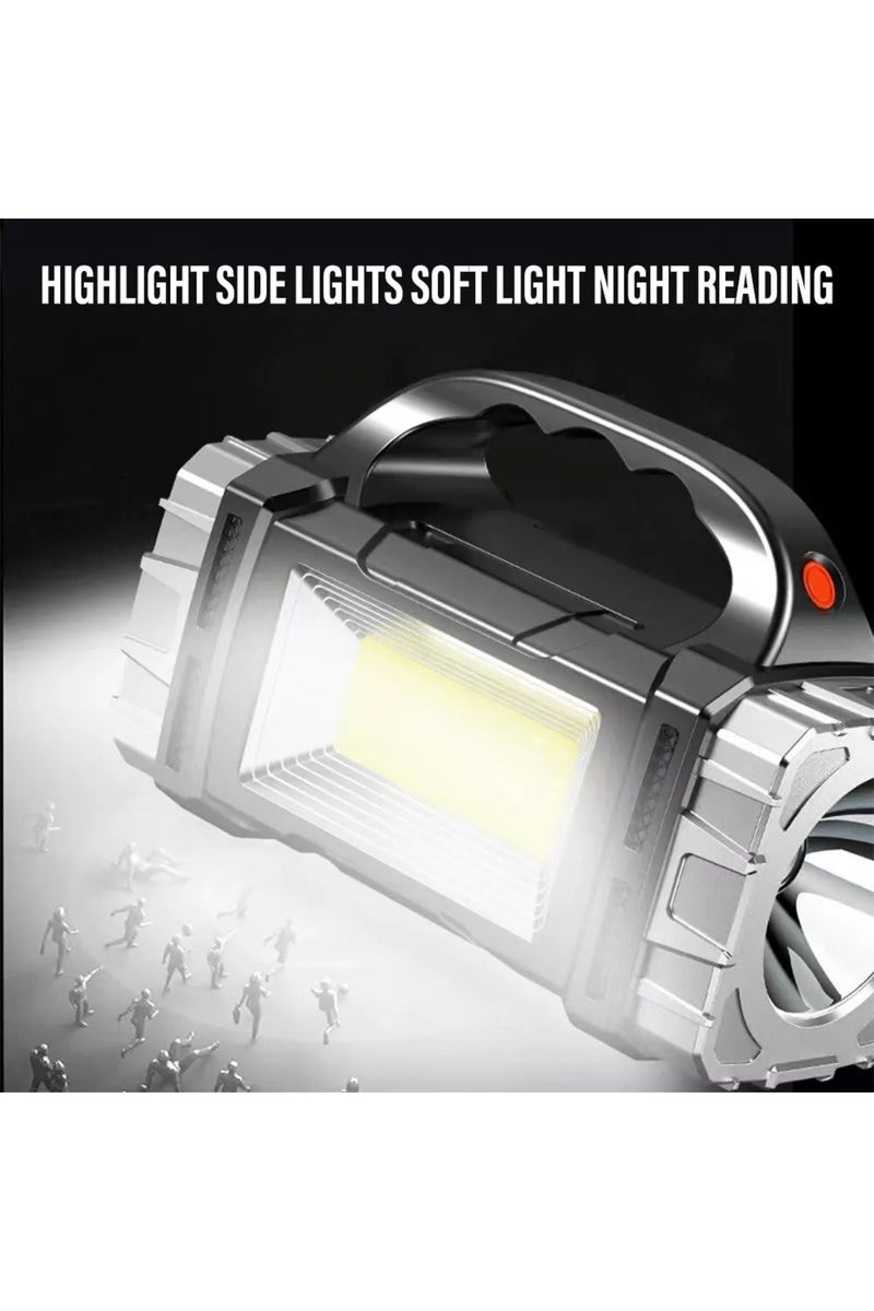 erorex 18650 Silver Cold White Multifunctional portable light strip side light waterproof multiple lighting - Image 3