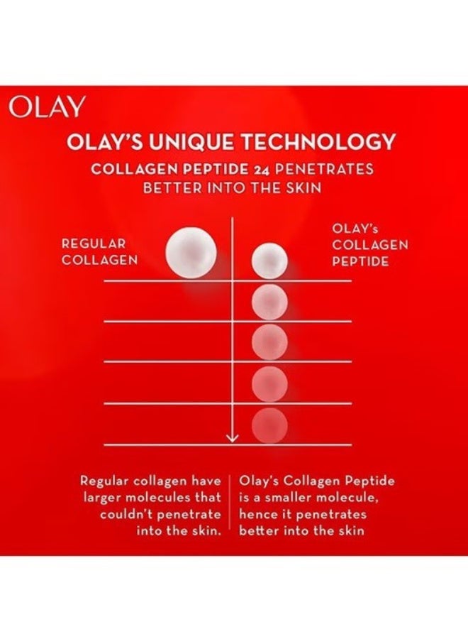Olay Regenerist Collagen Peptide 24 Face Serum Multicolour 30ml - Image 3