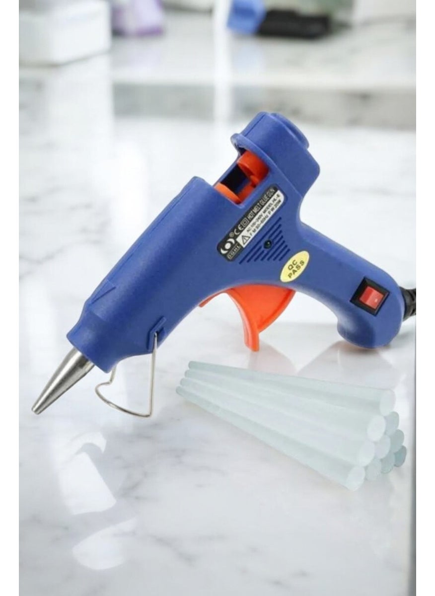 Spech Power Hot Glue Gun 80 Watt + 10 Silicone Sticks 