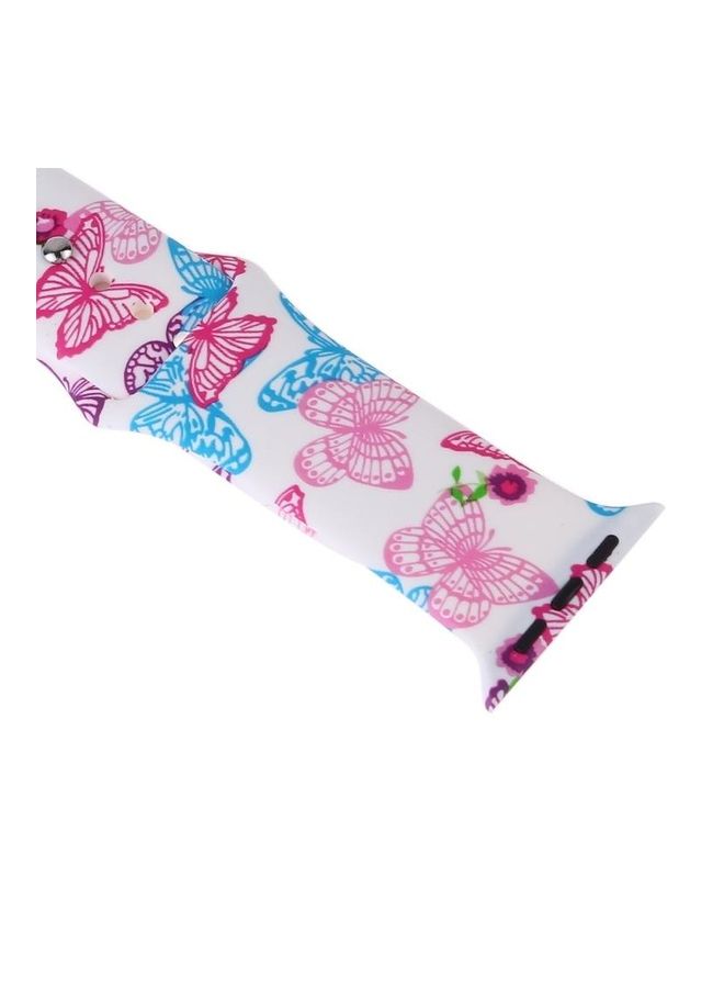 NIBEMINENT Replacement Watchband For Apple Watch Series 5/4 40mm Multicolour - Image 5