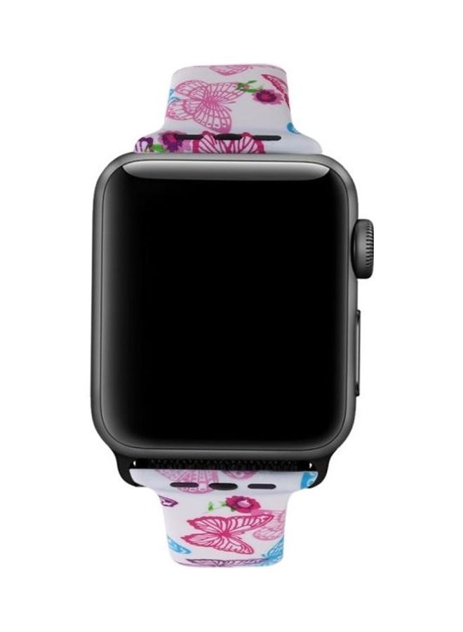 NIBEMINENT Replacement Watchband For Apple Watch Series 5/4 40mm Multicolour - Image 2