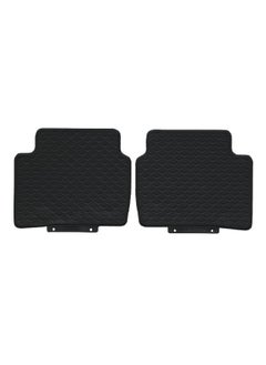 AUTOSMART 3-Piece Anti-Skid Easy Cleaning Premium Mazda PVC Car Mat Set Black YC-001-ZL001  - Image 2