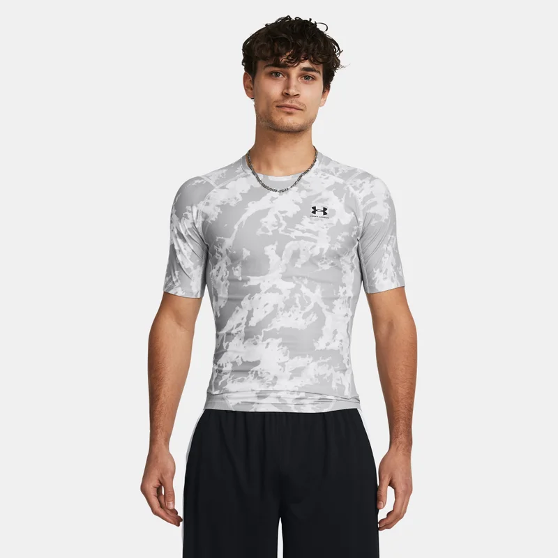 اندر ارمر Men's HeatGear Iso-Chill Graphic Printed Training T-Shirt