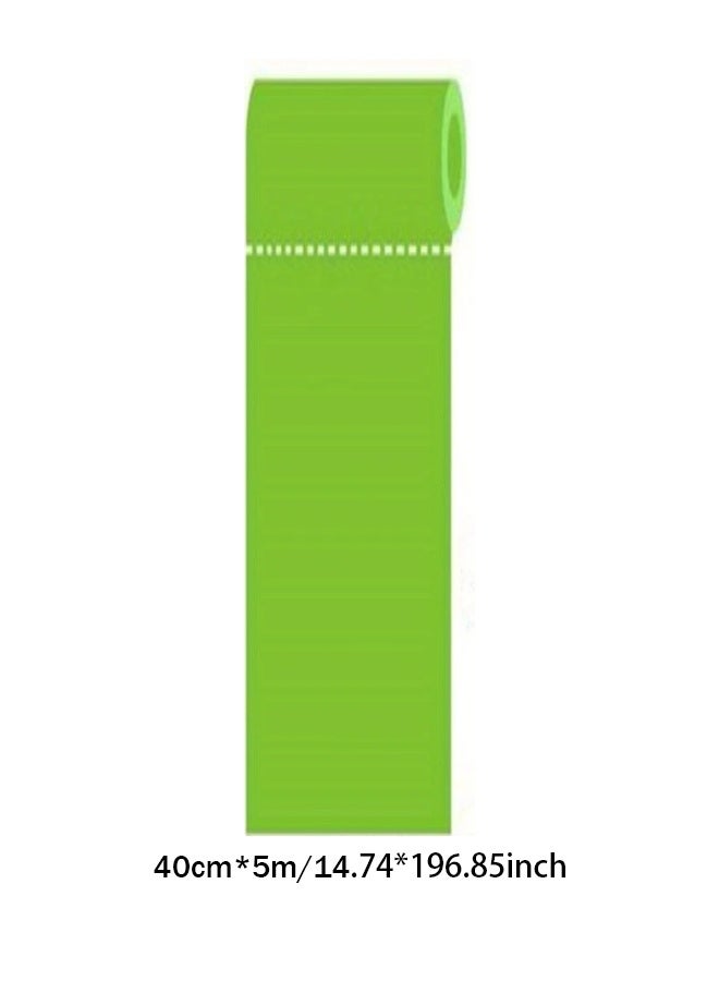 زيمي لفة واحدة من ورق الحائط اللامع الأبيض، ورق حائط ذاتي اللصق قابل للإزالة من مادة البولي فينيل كلوريد، قابل للتقشير واللصق، مناسب للمطبخ وغرفة النوم وغرفة المعيشة وأثاث سطح العمل، ورق حائط للديكور 39.98 × 500.0 سم - Image 4